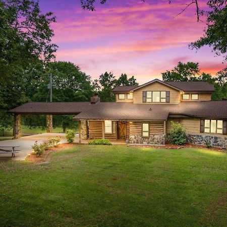 Refuge Ranch Retreat Log Cabin Lake 53+ Acres Locust Grove Bagian luar foto