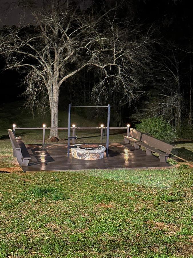 Refuge Ranch Retreat Log Cabin Lake 53+ Acres Locust Grove Bagian luar foto
