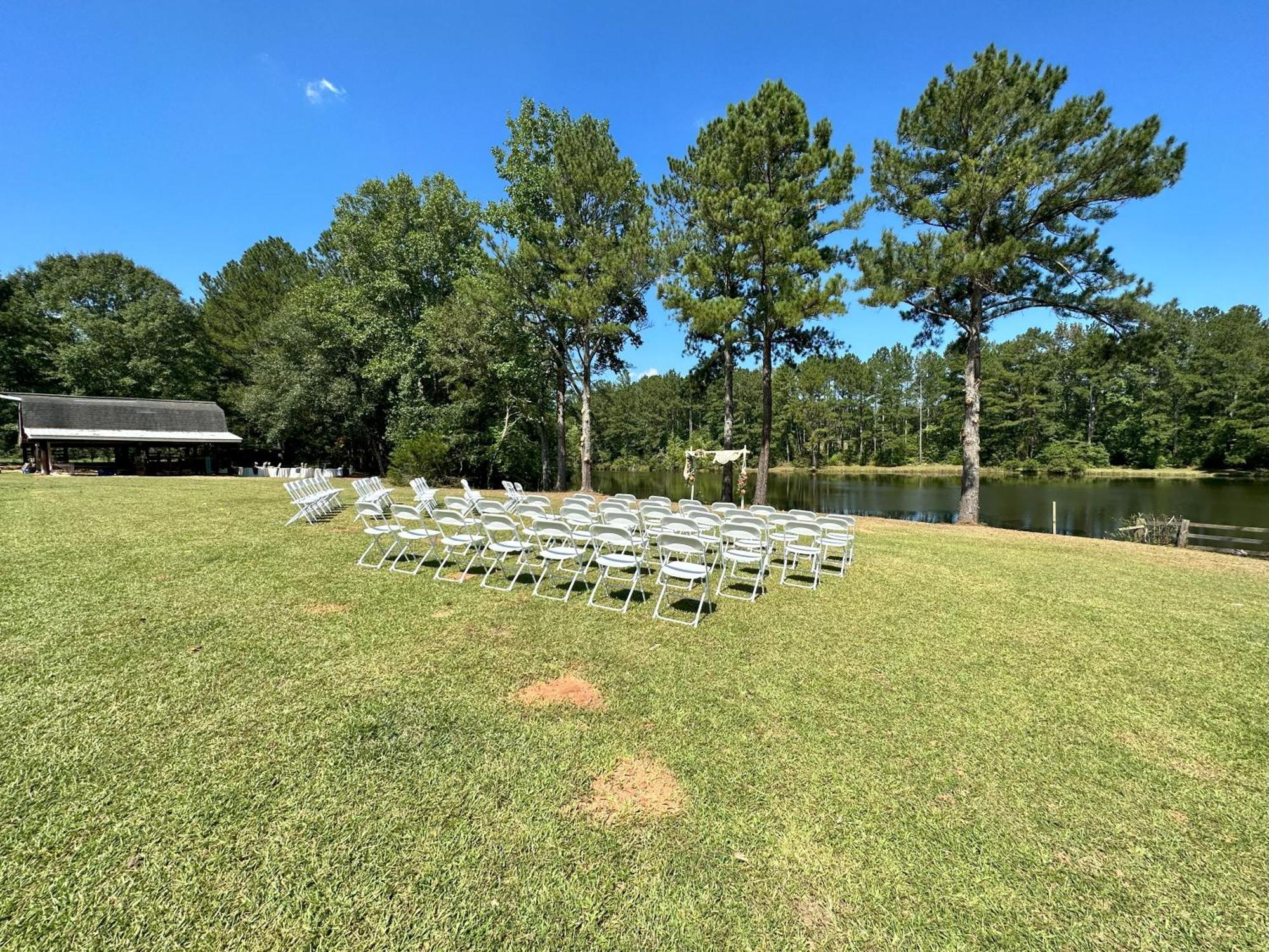 Refuge Ranch Retreat Log Cabin Lake 53+ Acres Locust Grove Bagian luar foto