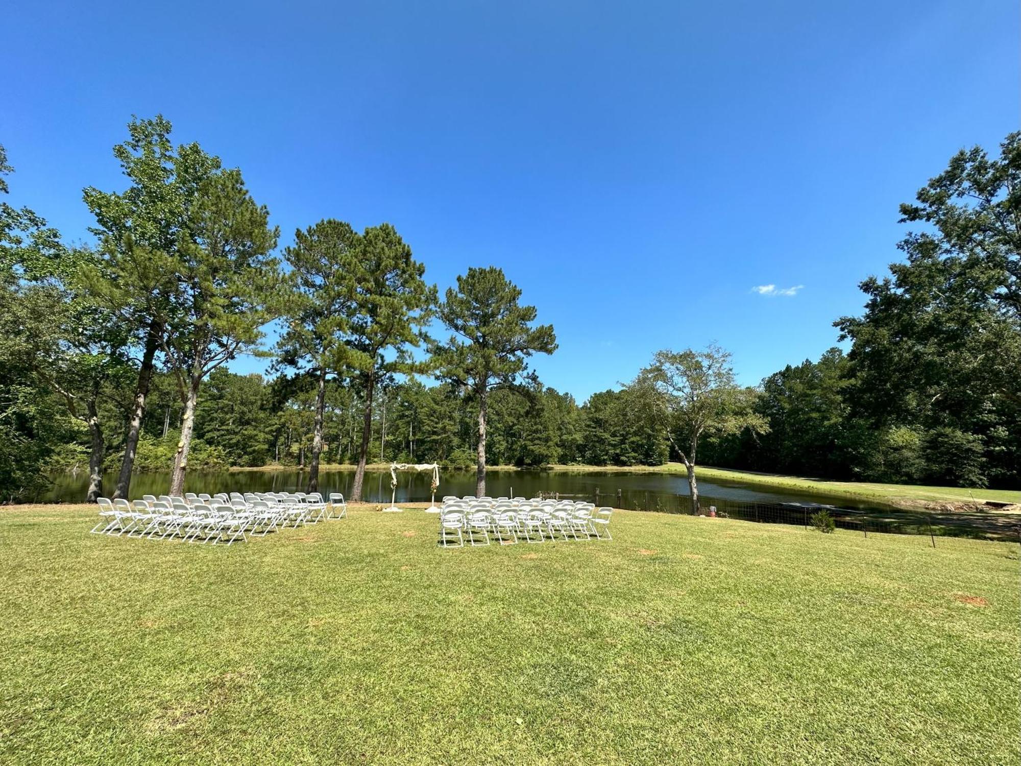 Refuge Ranch Retreat Log Cabin Lake 53+ Acres Locust Grove Bagian luar foto